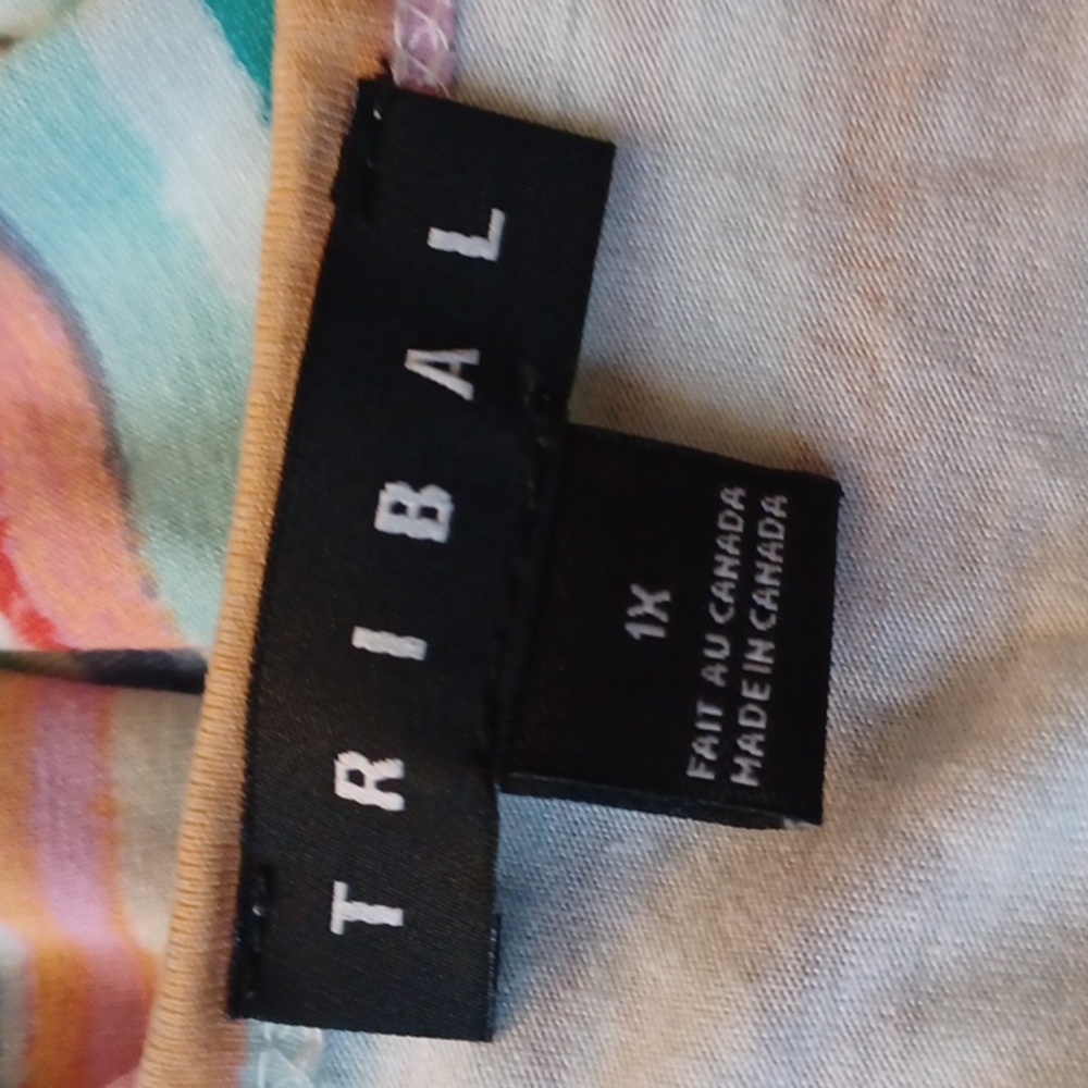 4/$60 Tribal Multicolour Striped Sleeveless Dress - Size 1X (US16) - Picture 6 of 7